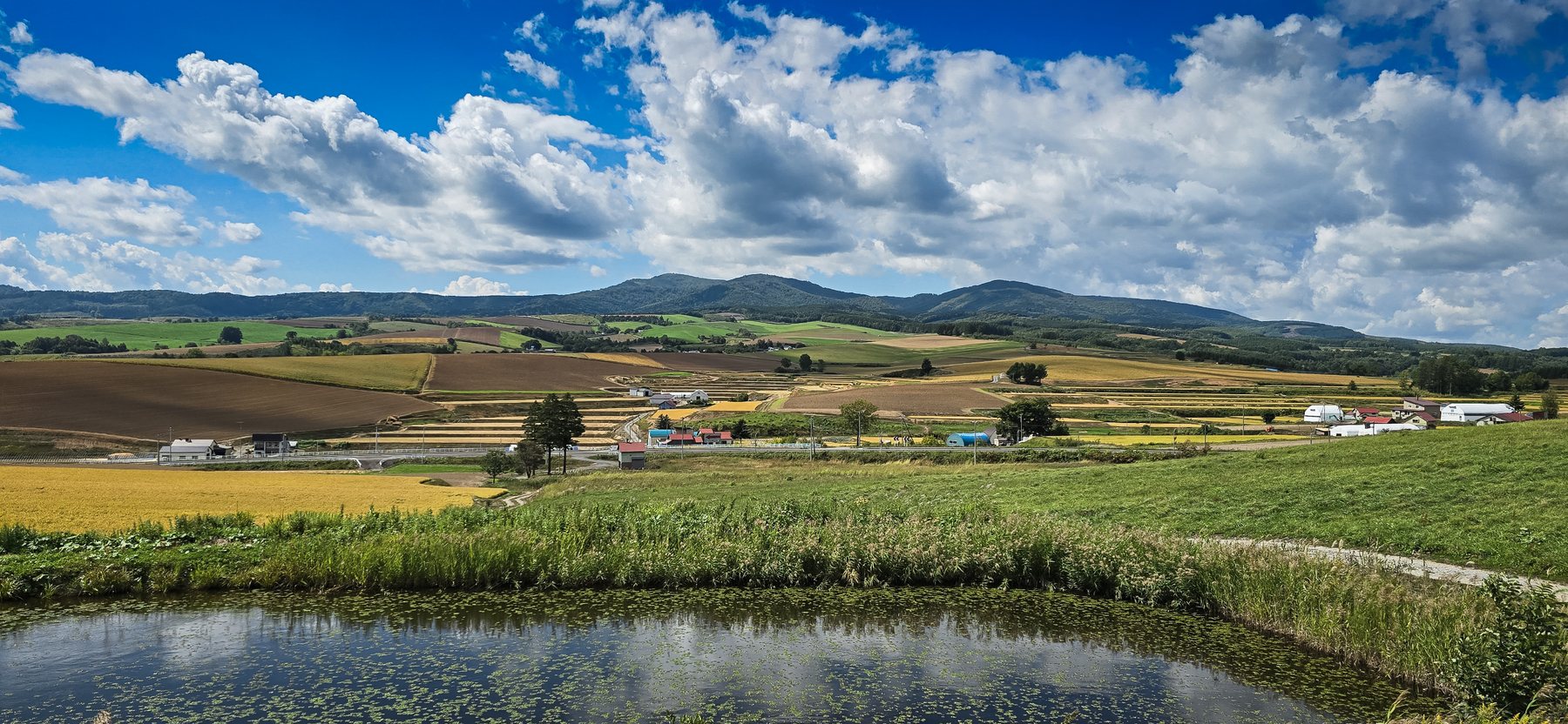 Farm country in early autumn